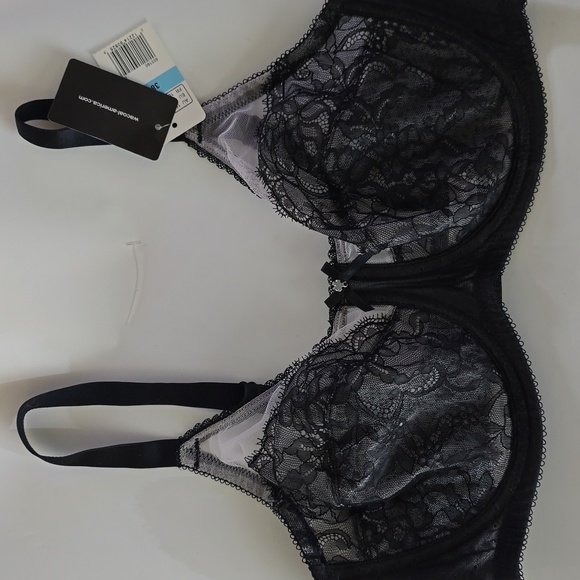 Wacoal Sheer Black Lace 38C Bra - Picture 9 of 9